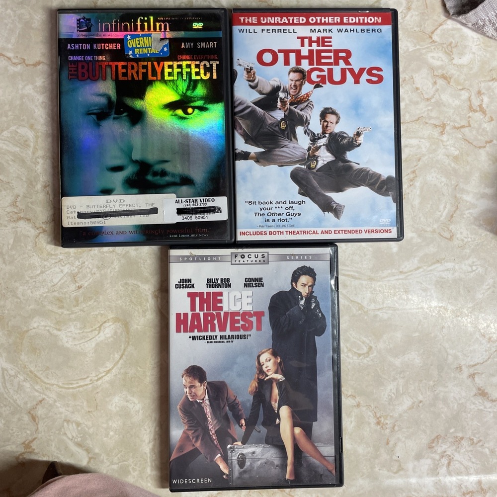 DVD Blu-ray Movie Lot Comedy Thriller‎ Adventure